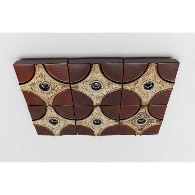 Vintage Ceramic Wall Lights by Pan Keramik, 1960s, Set of 2 For Sale - Image 16 of 18