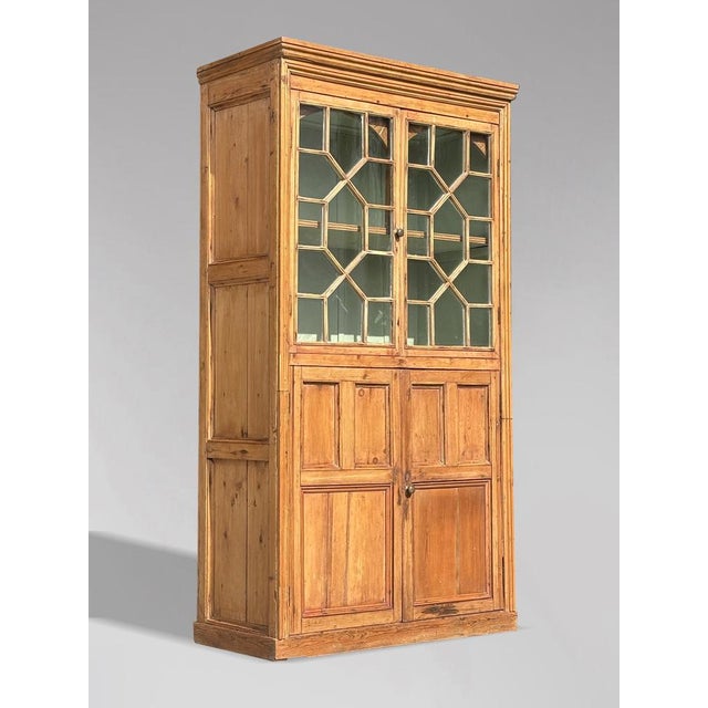 Antique Country House Georgian Pine Cabinet, 1800 For Sale - Image 11 of 11