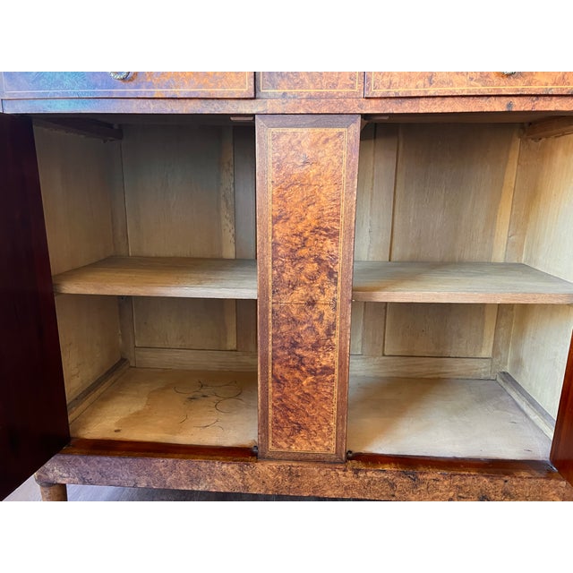 Late 19th Century French Louis XVI Style Ormolu (Gilded Bronze Mounts) Server/ Sideboard For Sale - Image 10 of 18