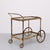 Stunning Brass serving Trolley . 1950s The top Tray is loose . Love the quality of this card and the superb patine . Great...