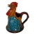 Napolean III Late 19th Century Majolica Rooster For Sale