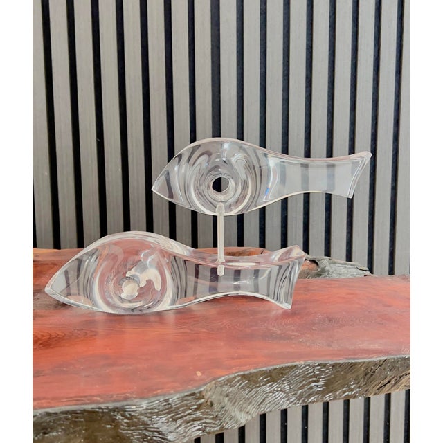 A quintessential example of California Modernism, this fun "Double Fish" sculpture was produced by the Ritts Co. for their...