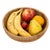 Boho Chic Artifacts Rattan Decorative Bowl For Sale - Image 4 of 4