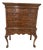 Mid 18th Century Queen Ann Style Burl Walnut High Boy Chest With Ball& Claw Feet For Sale