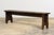 Brown Late 19th Century French Provincial Rustic Pine Farmhouse Bench For Sale - Image 8 of 17
