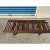 Mid-Century Modern 1990s Walnut Bench in Manner of Milo Baughman for Glenn of California For Sale - Image 3 of 6