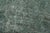 Tabriz Runner 2’5” X 9’6” Blue Wool Vintage Overdyed Hand-Knotted Rug For Sale - Image 9 of 13