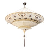 Fortuny Chandelier Scheherazade 3 Tiers Glass Lamp Geometric For Sale
