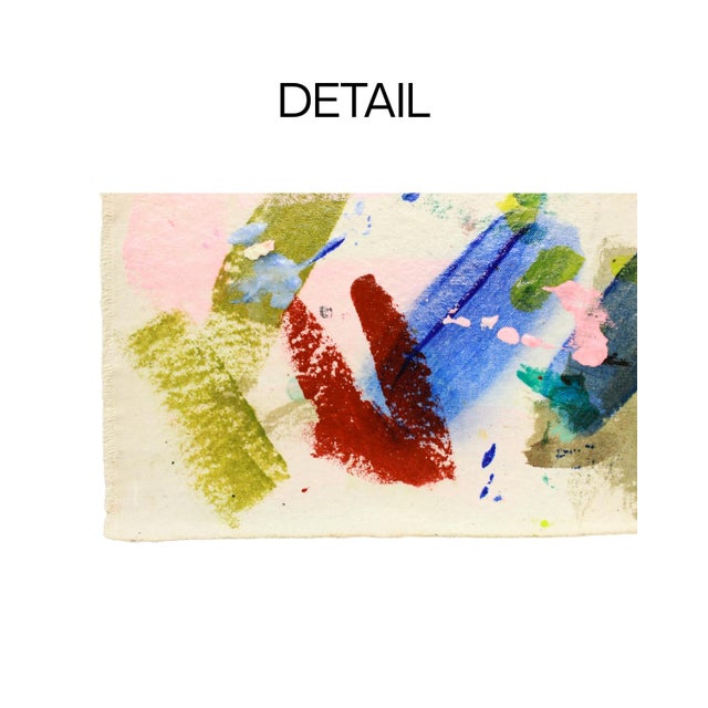 "Palette Play 101" Original Contemporary Abstract Painting by Mel Rea For Sale - Image 4 of 5