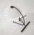 Table Lamp in Murano Glass and Black Metal, 1980s For Sale - Image 10 of 18