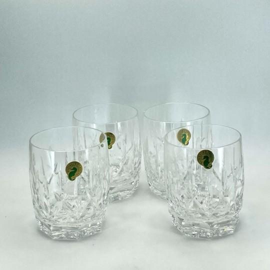Waterford Crystal Waterford Crystal "Westhampton" Double Old-Fashioned Glasses Rocks - Set of 4 For Sale - Image 4 of 14