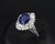 Late 20th Century Rare 2.39ct Gia Burma No Heat Sapphire & 0.55ct Platinum Ring, Size 6 For Sale - Image 10 of 16