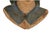 Black European Carved and Painted Wooden Figural Wall Shelf For Sale - Image 8 of 10