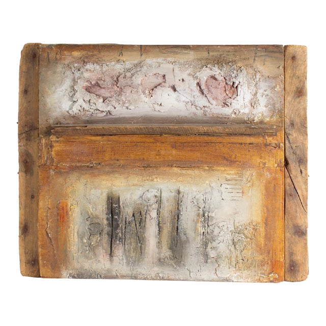 1994 “Constructing Memory Xxix” Mixed Media Wall Assemblage Signed by Juliet Holland For Sale