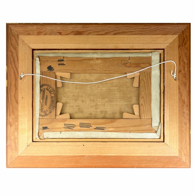 Impressionist Erik Tryggelin 1878-1962, Swedish, Impressionist River View Oil on Canvas For Sale - Image 3 of 6