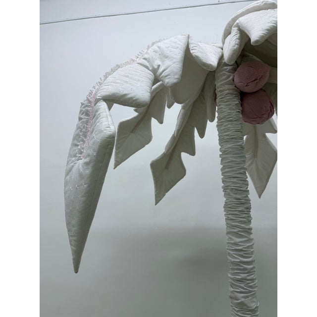 1990s Vintage Fabric Coconut Palm Tree Sculpture, 1990s For Sale - Image 5 of 18