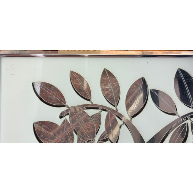 Mid-Century Modern Original Mid Century Greg Copeland Tree of Life Mirror With Apple - Signed and Dated For Sale - Image 3 of 10