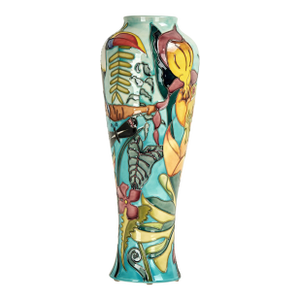Vintage English Moorcroft Limited Edition Vase With Toucan