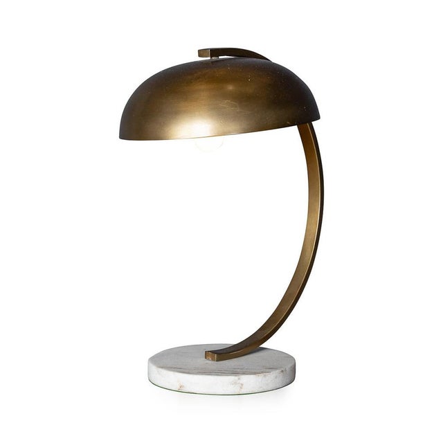 Brass Table Lamp in the style of Christian Dell, 1970s For Sale - Image 12 of 12