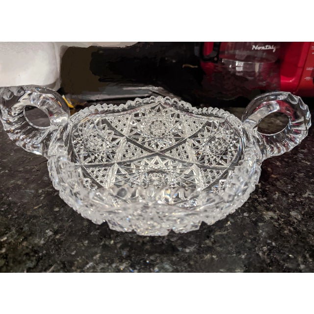 CORRECTION TO SHIPPING TIME, THIS IS SELLER SHIPPING, ARRIVAL TIME IS 4-10 DAYS FROM PURCHASE DATE. American Cut Glass...