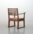 Wood Brutalist Oak Armchair with Woven Rush Seat, 1940s For Sale - Image 7 of 18
