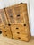 Vintage Pair of Chest on Chest Dressers 4 pc set, includes 2 top pieces with shelf & 2 bottom chests with 3 drawers each....