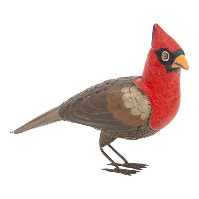 Sergio Bustamante Cardinal Sculpture For Sale