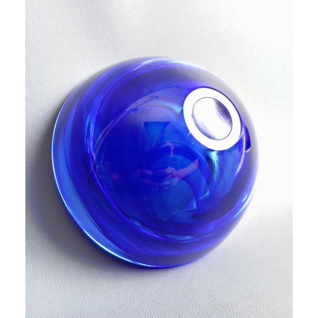 Blue Swedish Bowl by Anna Ehrner for Kosta Boda, 1970s For Sale - Image 8 of 15