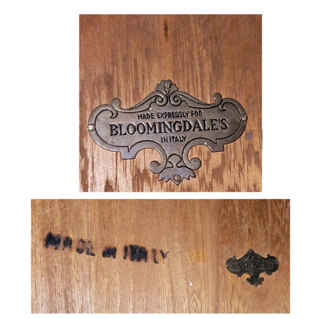 1950s - Country French Louis XV Secretary Bookcase - Hutch - Bar Cabinet For Sale - Image 11 of 12