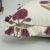 Fabdivine Handcrafted Block Print Frill Cushion Cover Wine 14x14 Inch Thick Cotton White- Badshah For Sale - Image 4 of 5