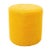 Vintage Yellow Pouf, 1970s For Sale