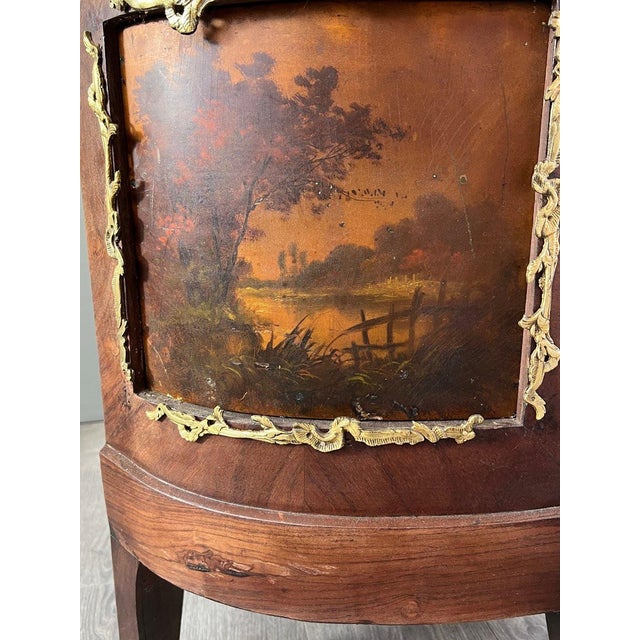 Brown 19th Century Louis XV Style Display Cabinet For Sale - Image 8 of 13
