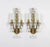 Gilt Maison Bagues Style Amethyst Crystal Sconces, Pair For Sale - Image 12 of 12