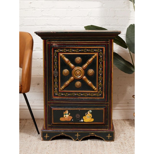 Mid-Century Modern Mid 20th Century Rajasthan Chest Cabinet For Sale - Image 3 of 11