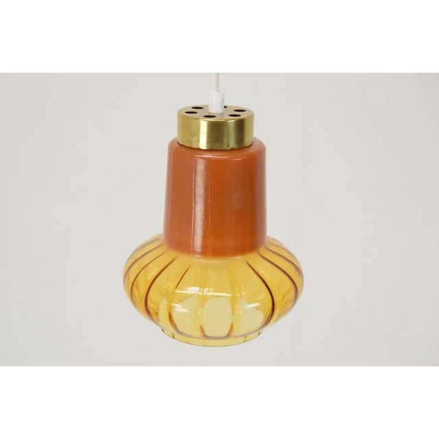 Mid-Century Glass Pendant, 1960s For Sale - Image 6 of 13