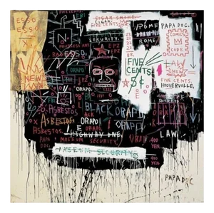 Jean-Michel Basquiat, Museum Security (Broadway Meltdown), 1983/2021, Print