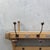 English Antique Coat Rack From English Train Station For Sale - Image 3 of 4
