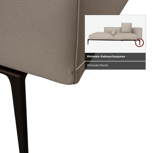 Jaan Living Set Leather Three-Seater and Two-Seater Grey Cream Sofa from Walter Knoll and Wilhelm Knoll, Set of 2 For Sale - Image 18 of 18