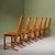 Dining Chairs by Søren Nissen and Ebbe Gehl for Seltz, France, 1980s, Set of 6 For Sale - Image 4 of 12