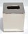 1970s Bohemian Handmade Polished Stainless Steel Over Brass Tissue Box Cover India For Sale - Image 14 of 14