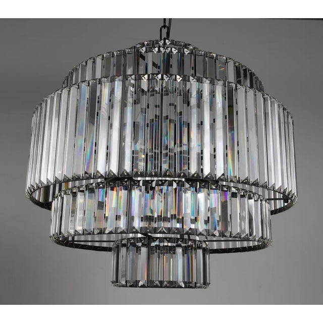 Not Yet Made - Made To Order NOIR Axa Chandelier For Sale - Image 5 of 6