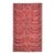 1970s Vintage Turkish Oushak Handmade Wool Cotton Red Area Rug For Sale