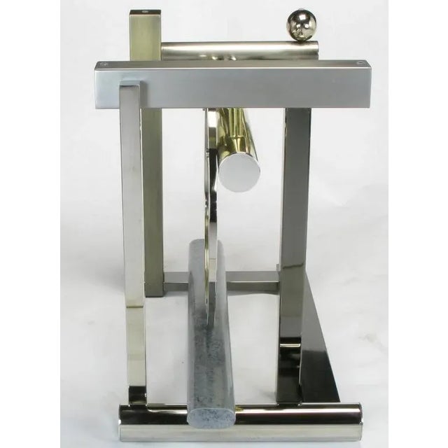 Design Institute America Metal Sculptural Dining Table by Kaizo Oto For Sale In Chicago - Image 6 of 10