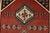 Red Yalameh Rug 3’3” X 4’9” Red Wool Vintage Tribal Hand-Knotted Oriental Carpet For Sale - Image 8 of 12