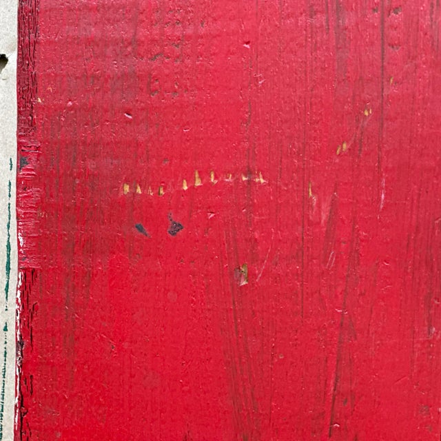 Original Figural Painting on Reclaimed Wood Signed Rivera For Sale - Image 11 of 12