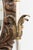 Brass Mid 20th Century Tall Crystal & Brass Lamps With Brown Shades - a Pair For Sale - Image 8 of 8