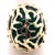 14 Karat Yellow Gold Oval Green Onyx With Filigree Overlay Solitaire Ring, Size 7 For Sale In New York - Image 6 of 12
