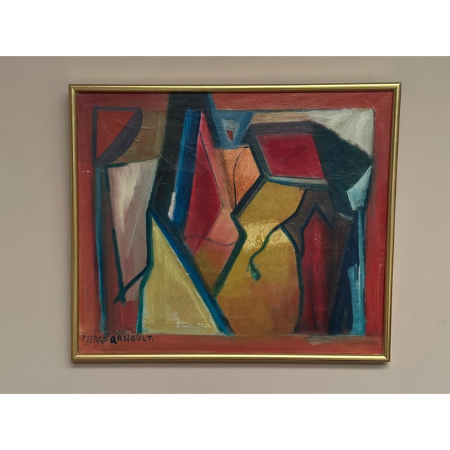 Jeanette in Love, 1954, Oil Painting on Canvas, Framed For Sale - Image 13 of 18