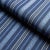 Schumacher Sample - Schumacher Lightfoot Stripe Fabric in Delft For Sale - Image 4 of 4
