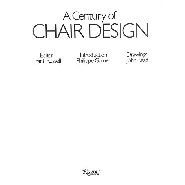 Traditional "A Century of Chair Design" 1980 Russell, Frank [Editor] For Sale - Image 3 of 9